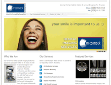 Tablet Screenshot of mccormackradiographics.com